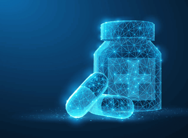 Medizin in Form von Pillen