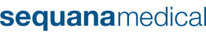 The Sequana Medical logo shows the company name in bold, dark blue lower-case letters on a white background.